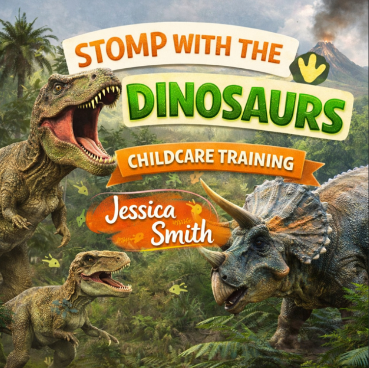 Stomp With the Dinosaurs/ Monday, May 11th/ 6:30-8:30 PM