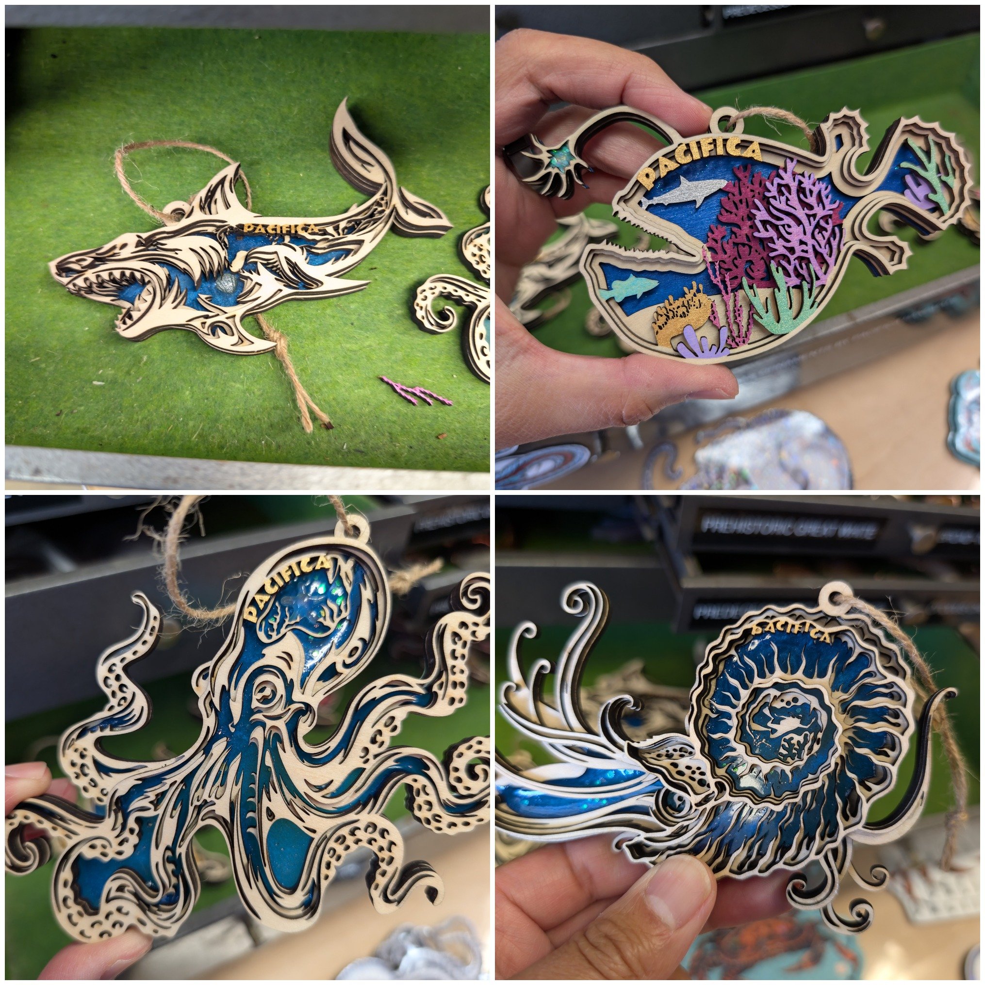 Custom Pacifica Ornaments
