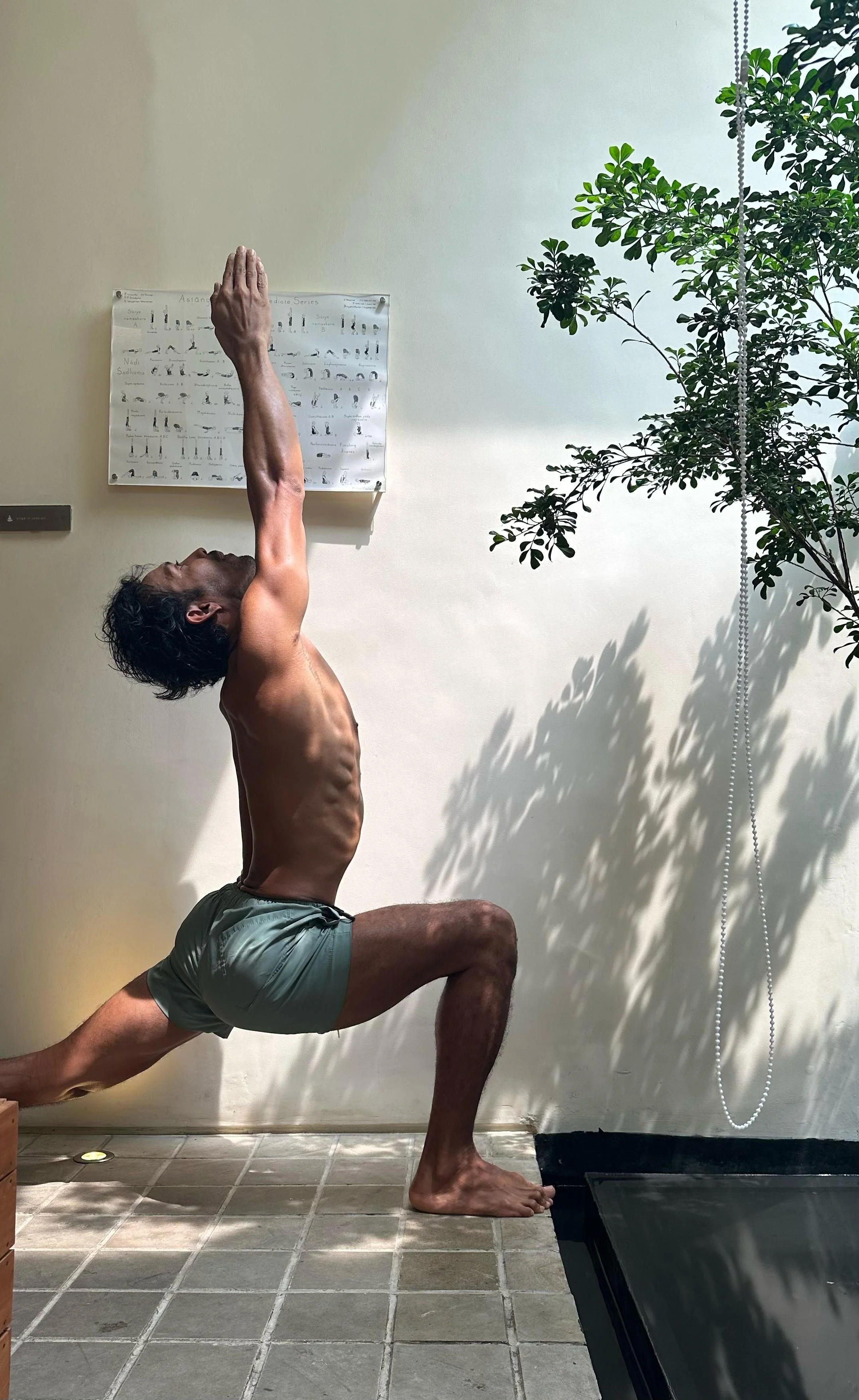 Power yoga with Ozzy Gayo at Raw Yoga Jakarta