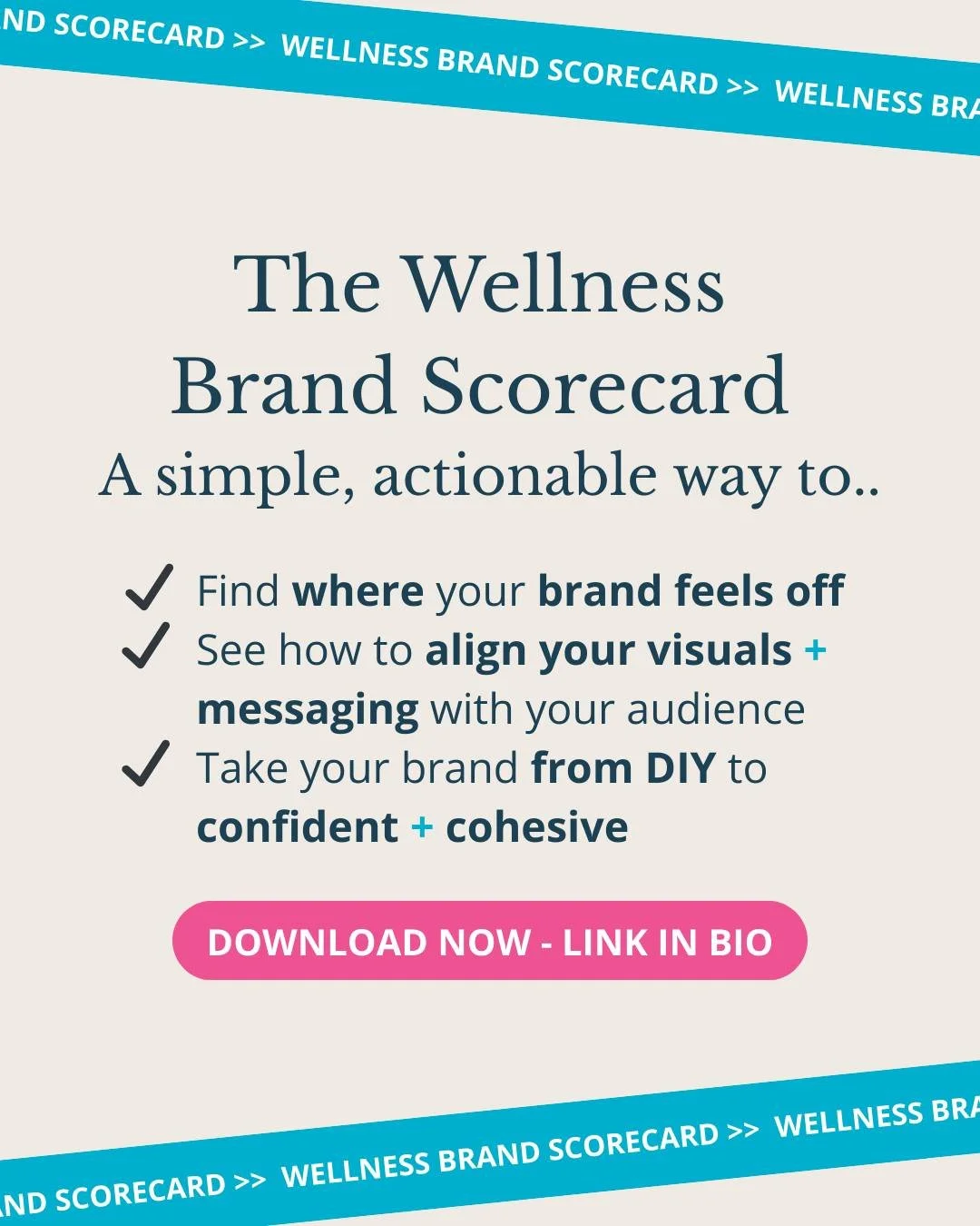 Stop guessing ❓and start growing 🌱

Your brand should make people feel confident choosing you, even before they meet you.

If your colours, fonts, logo, and messaging aren&rsquo;t sending the same signal across your website and socials, you could be