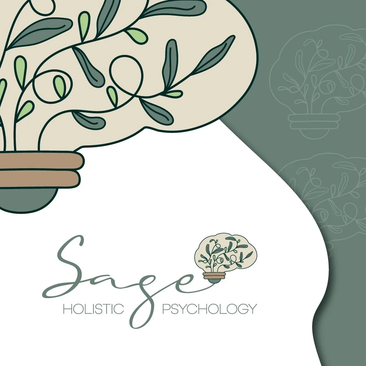 Pscychology Logo Branding Australia - Lilaco Designs