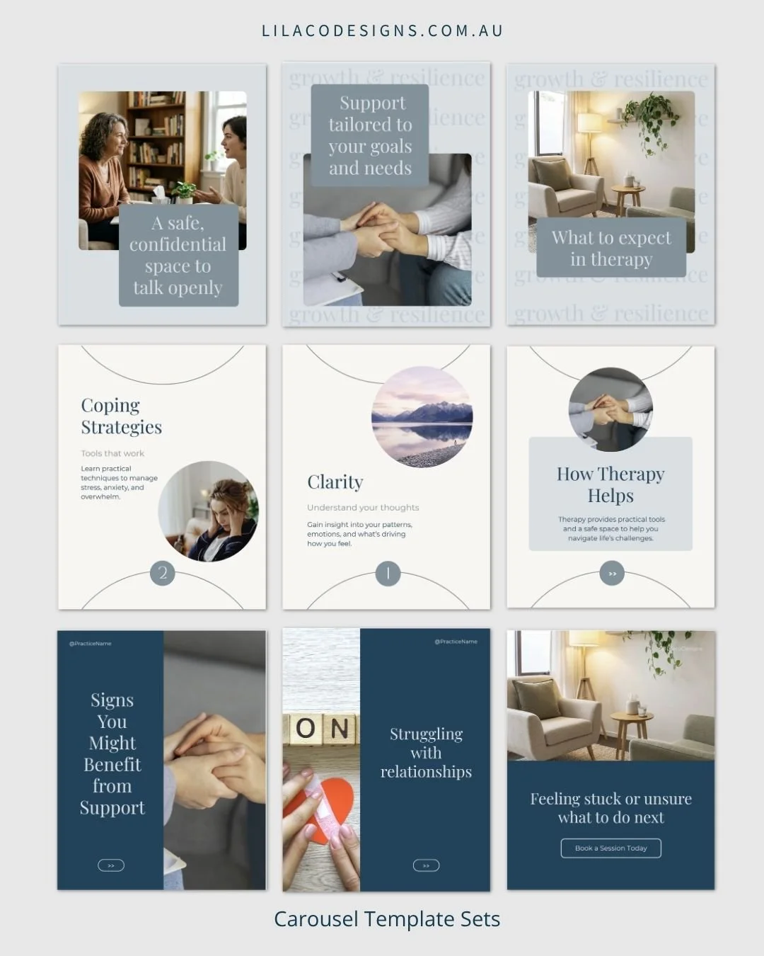 The Mental Health Launch & Social System for Therapists, Psycholgoists & Counsellors in Australia - Lilaco Designs