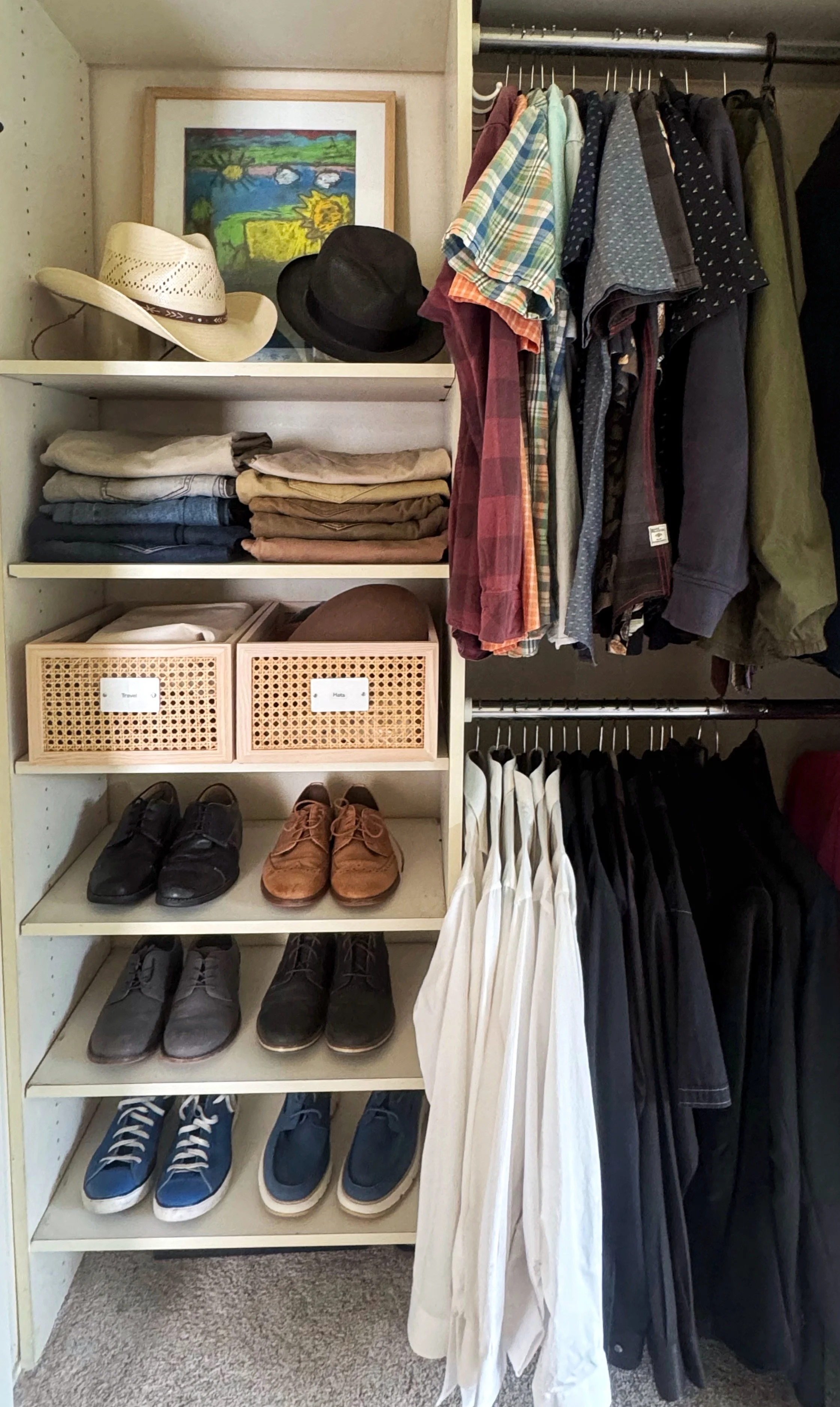 Man's closet