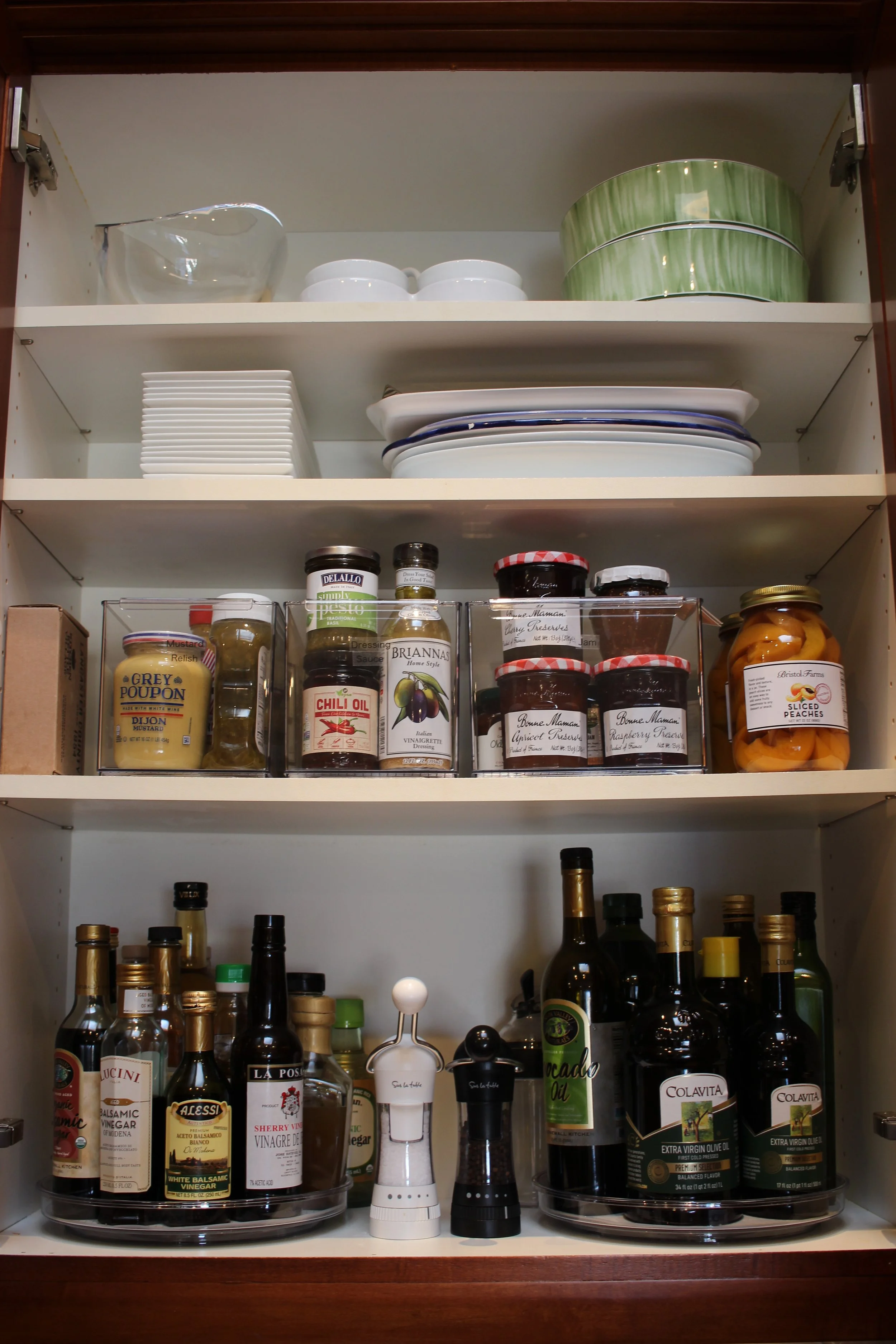 A kitchen cabinet