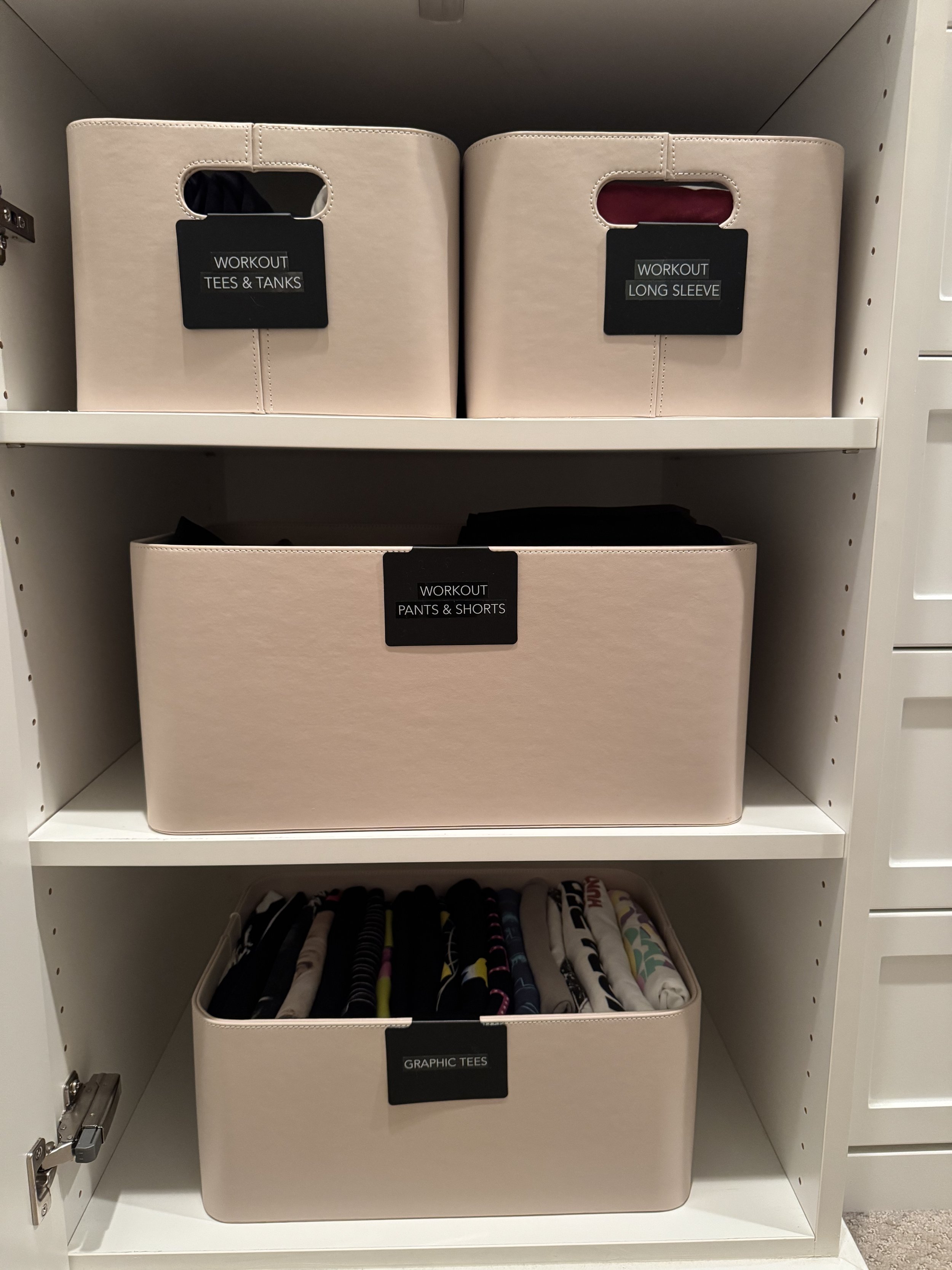 Closet storage solutions from the container store