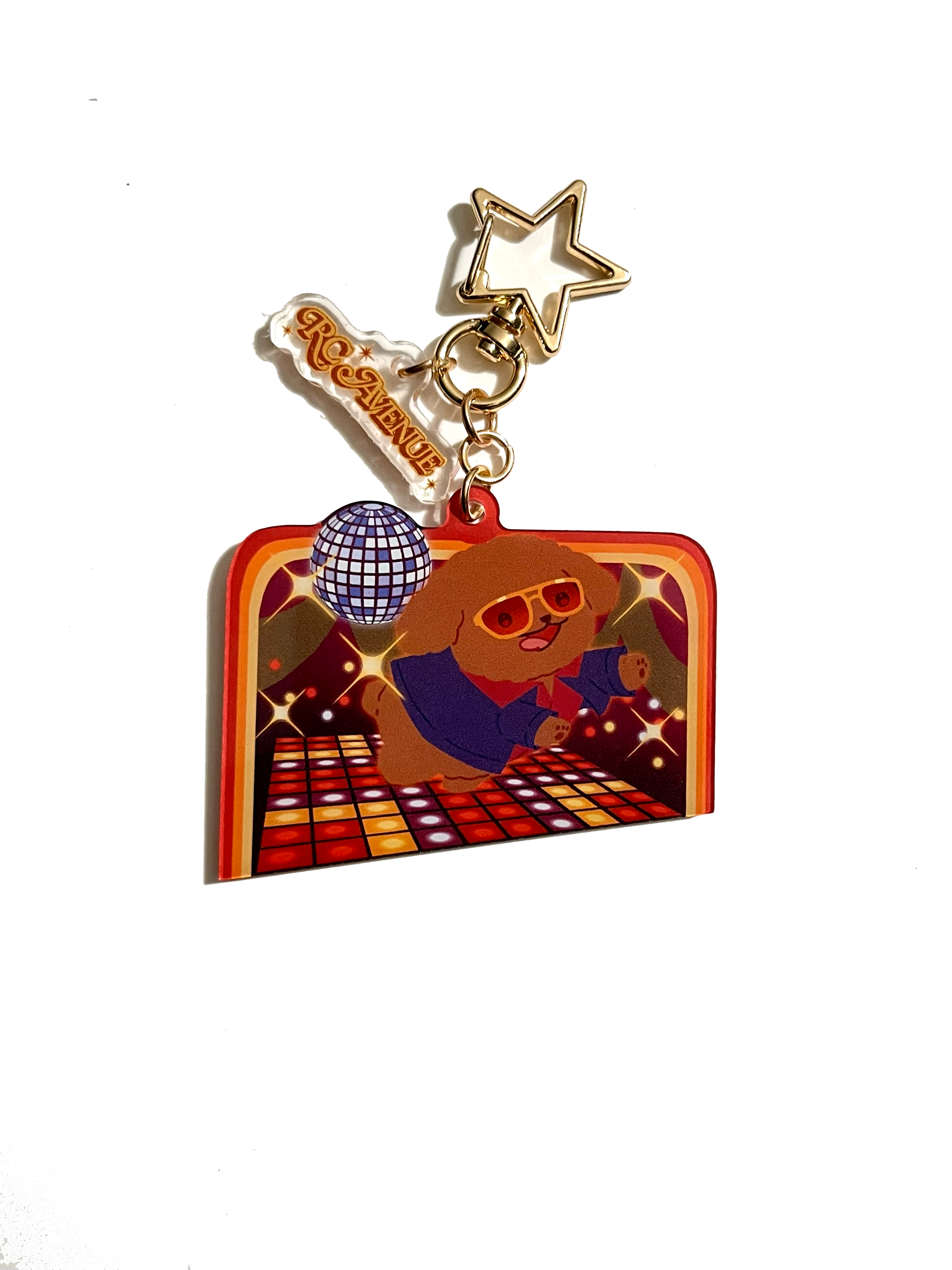 The Disco Louie Keychain