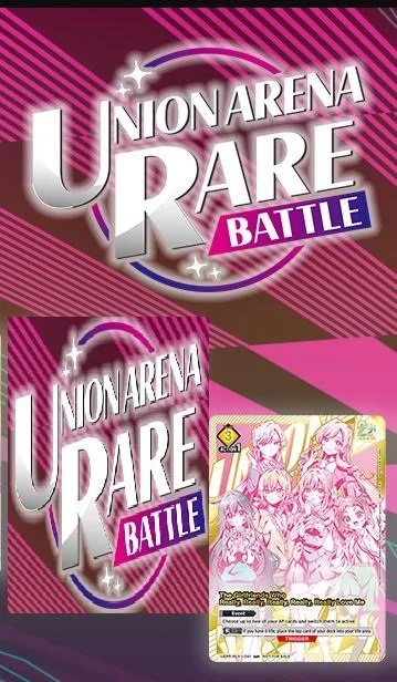 Union Arena 100 Girlfriends Rare Battle 