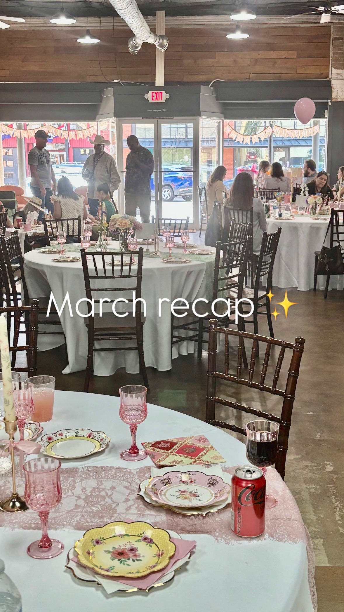 A little belated March recap ✨