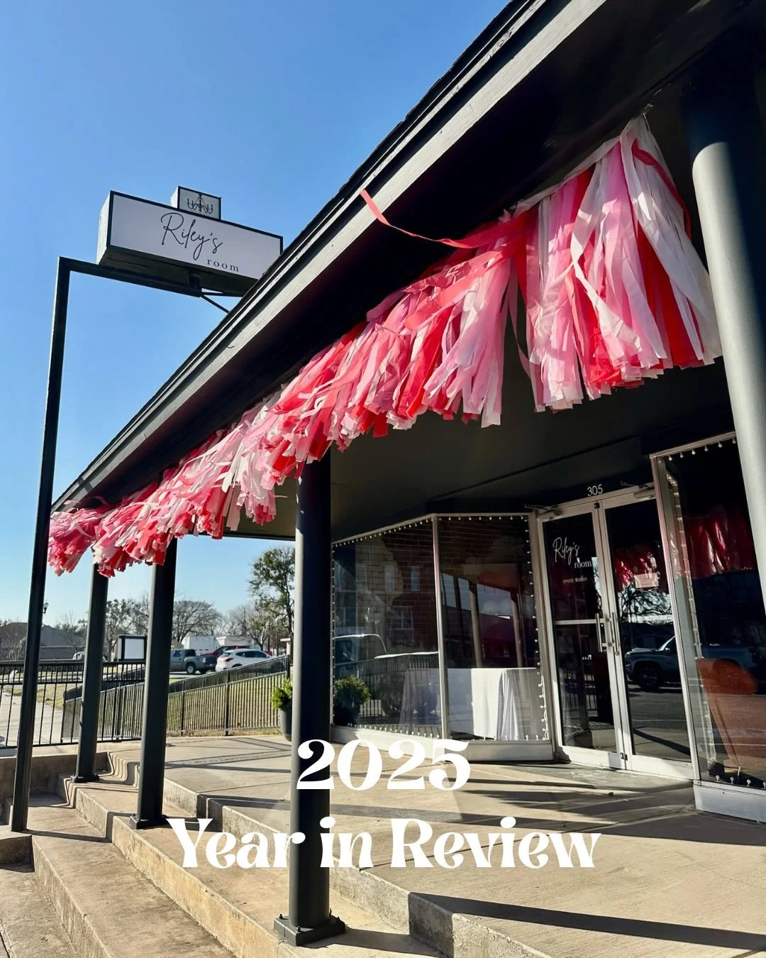 Our year in review ✨ 95 events, all different kinds of celebrations and hundreds of guests. Thank you thank you thank you for choosing Riley&rsquo;s Room 🤍