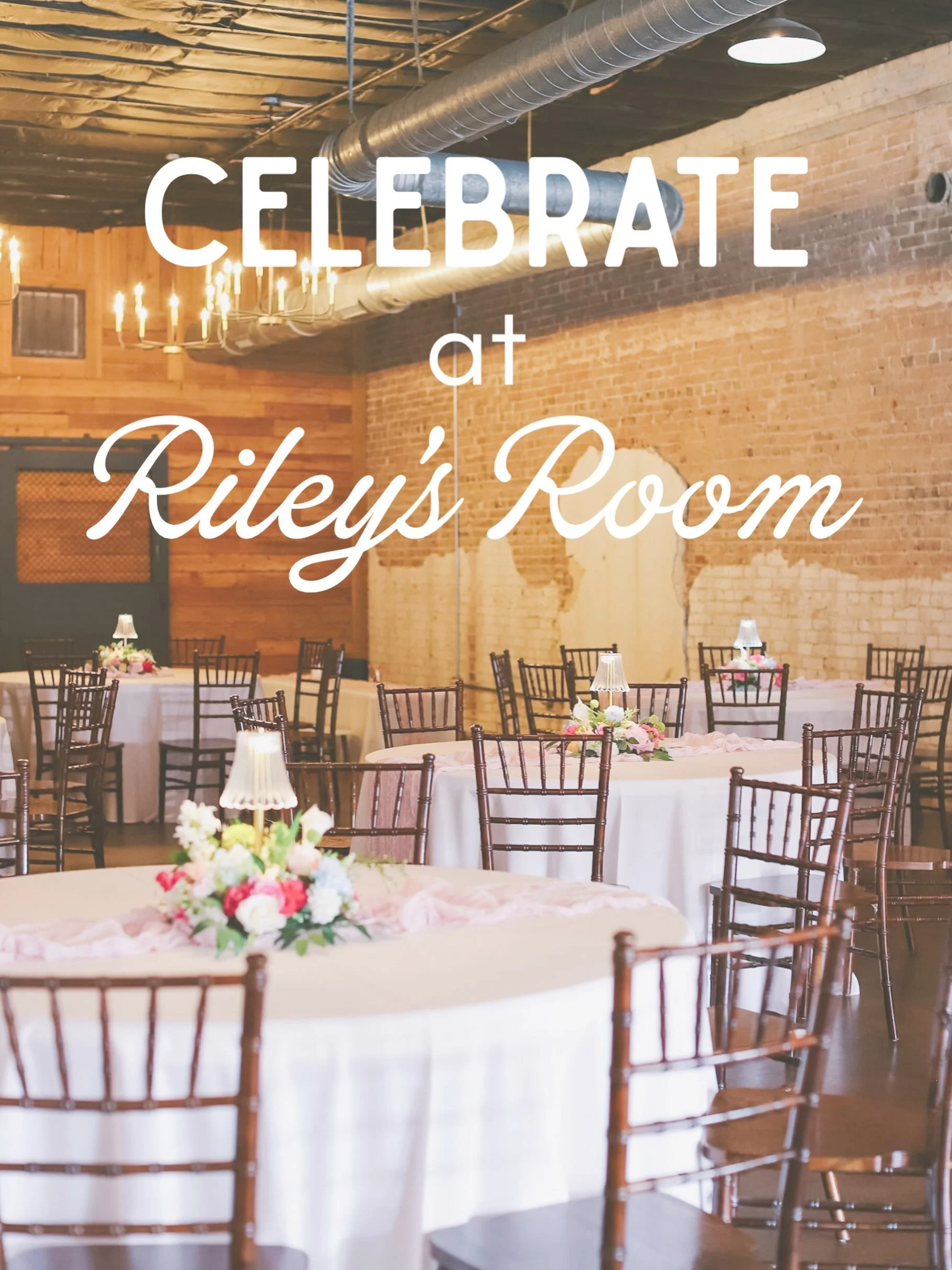 The perfect place to celebrate ✨ now booking through 2027! Message us or visit our website for more info - www.rileysroomeventstudio.com
