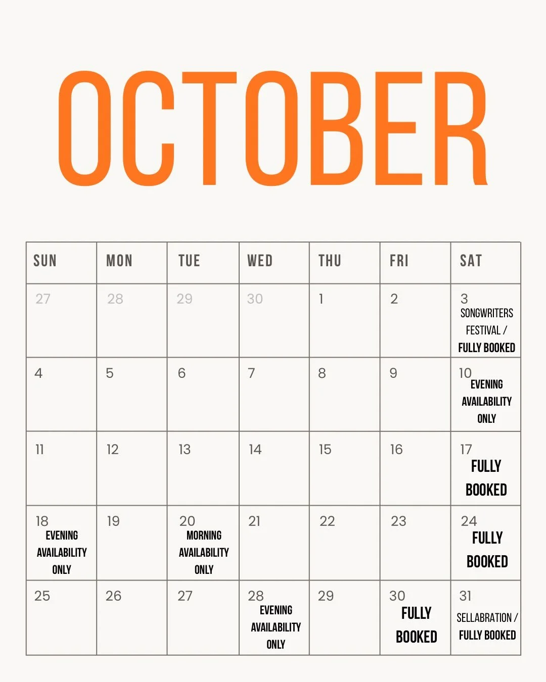 Sharing October through December availability 🎃🍂🎄 if you have an event coming up, now is the time to book! Message us or visit our website for more info ✨
www.rileysroomeventstudio.com