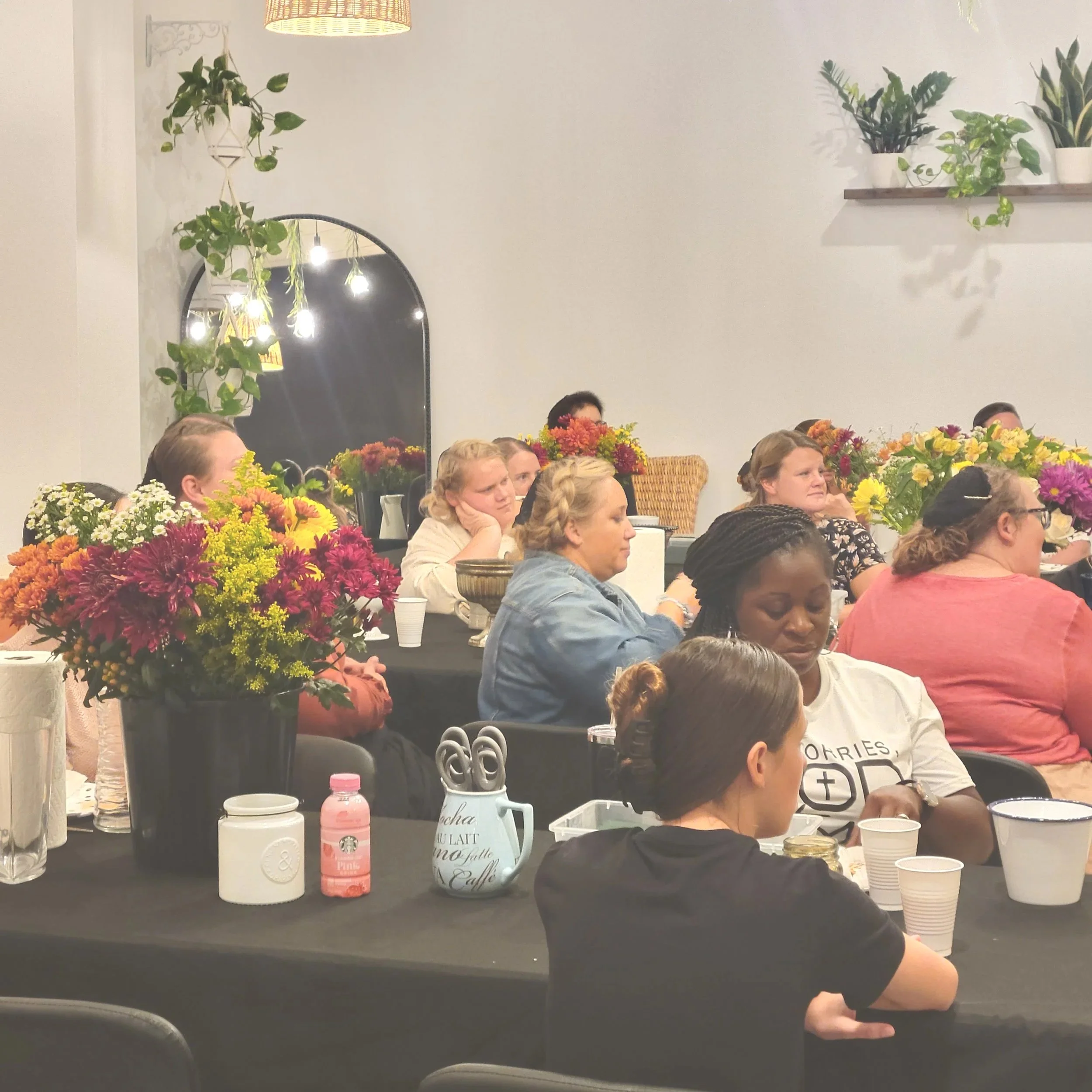 Flower Workshop in our venue in Sarasota, FL