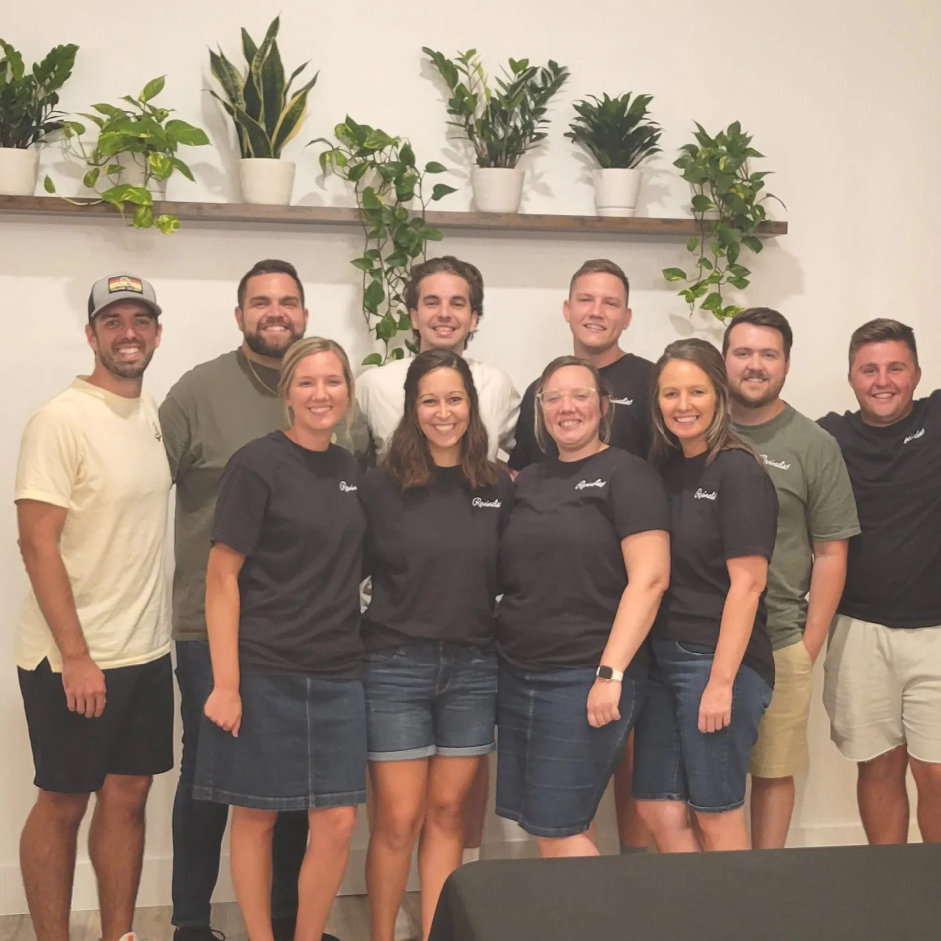 A beautiful gathering inside Oasis Events Collective, a small event venue in Sarasota, Florida - perfect for baby showers, bridal showers and intimate celebrations