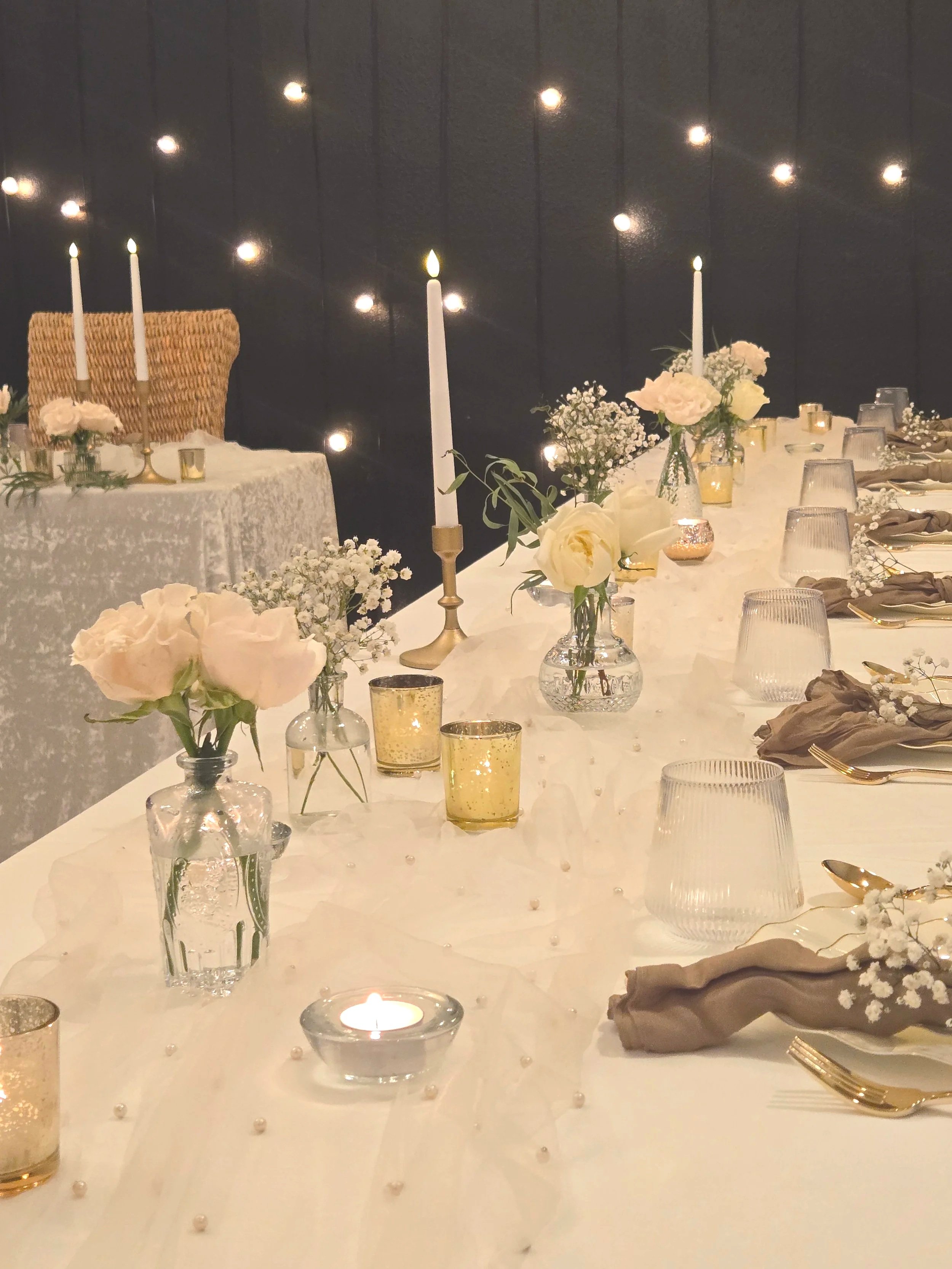 Beautiful table setting at Oasis Events Collective in Sarasota FL