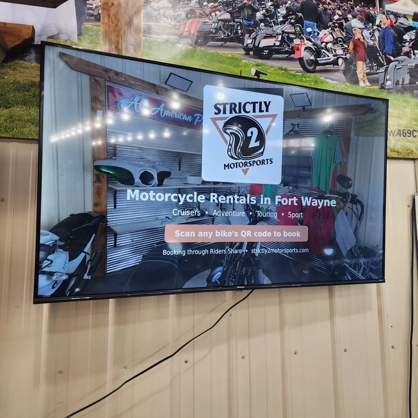 🏍️ Bike Night at 469 Cycle Shop! 🏍️

Huge thank you to @469_cycle_shop for hosting our rental fleet! Come check out the lineup in person &mdash; Triumph Rocket 3 R, Kawasaki Ninja 500 SE, Triumph Speed 400, Triumph Trident 660 Triple Tribute Editio