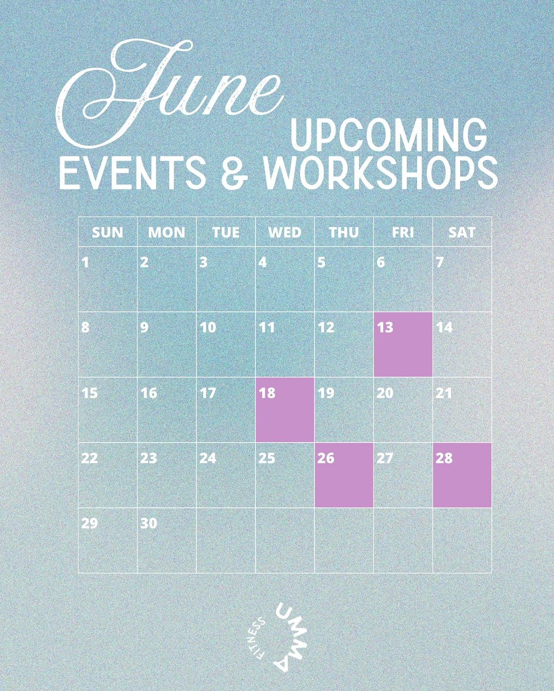 SUMMER IS HERE 🐚🌊

We&rsquo;ve got a beautiful lineup of events this June and we&rsquo;d love to see you there. Come solo or bring your little one&hellip;there&rsquo;s always a spot waiting for you at Umma. 🫶🏽

Check out the full schedule + RSVP 