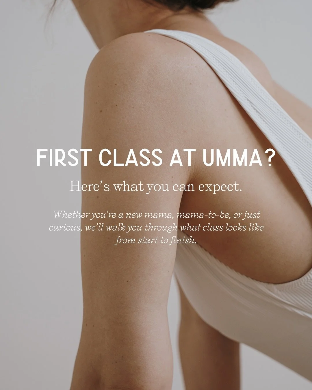 New to Umma? We&rsquo;ve got you.

From easy parking to baby-friendly setups and workouts tailored to your season of motherhood, we make sure you feel comfortable from the moment you arrive.

Come see for yourself, we can&rsquo;t wait to meet you! 

