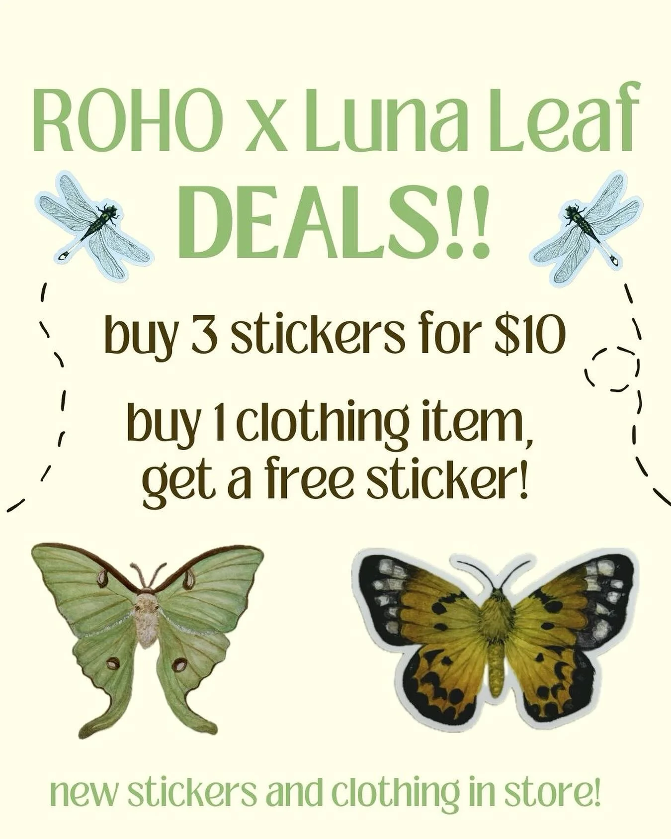 Here&rsquo;s your reminder to shop small 🏠💌
Head over to @rouge.house.br to shop some awesome deals!! New stickers and clothes just dropped, I have tons of cute jewelry there as well! This will be the first time I&rsquo;ve had my 4 new stickers ava