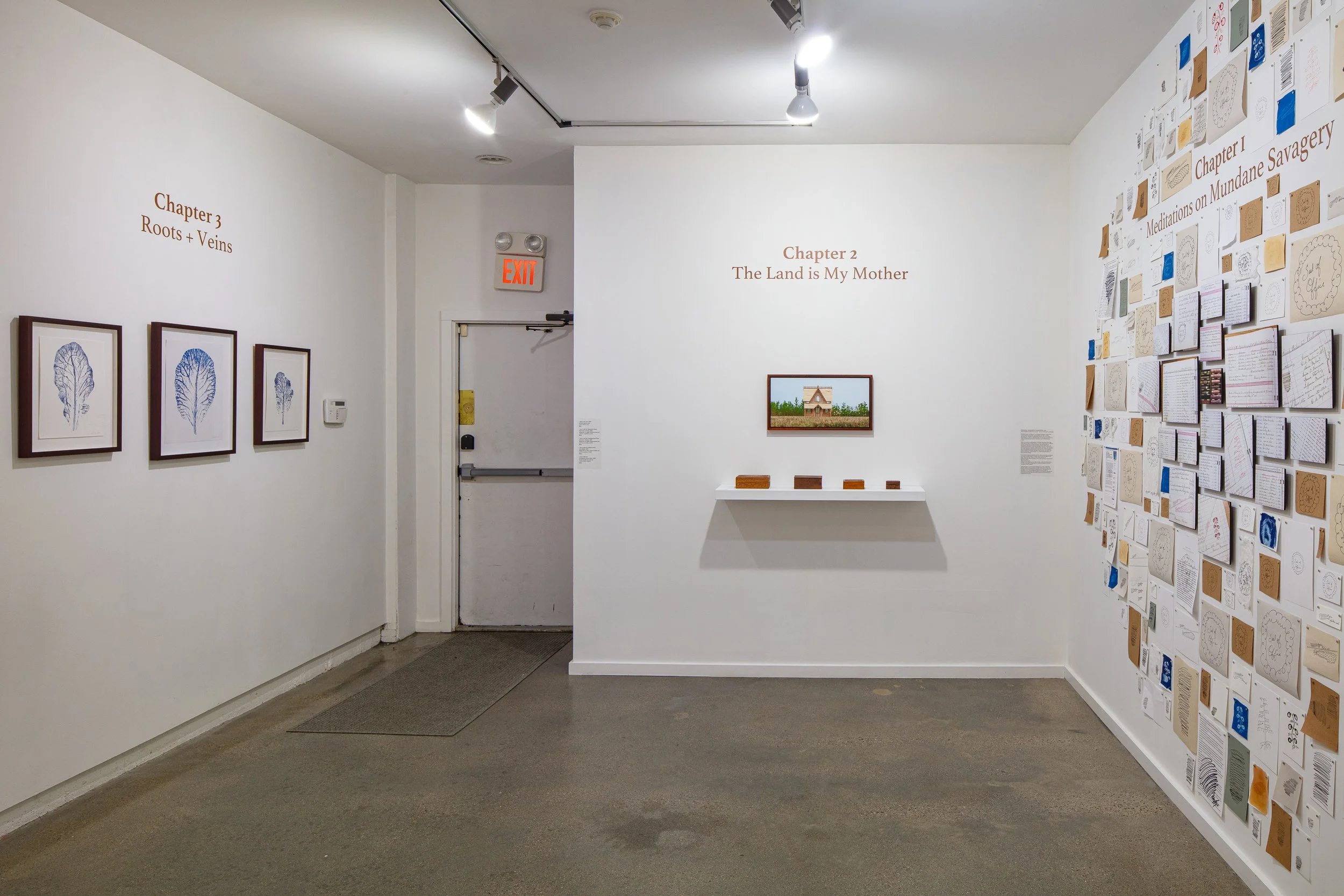 Bloodstone + Home installation view. photo credit: Sindayiganza Photography