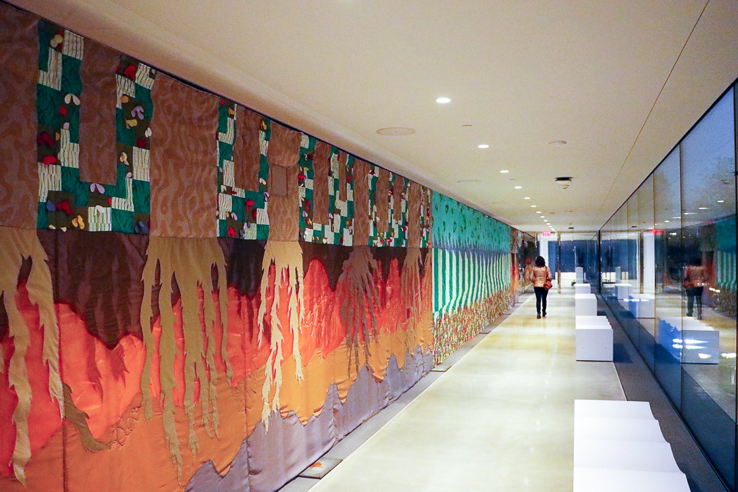 Installation view of Reverberations by Brooke Erin Goldstein. photo credit: Peter Chenot