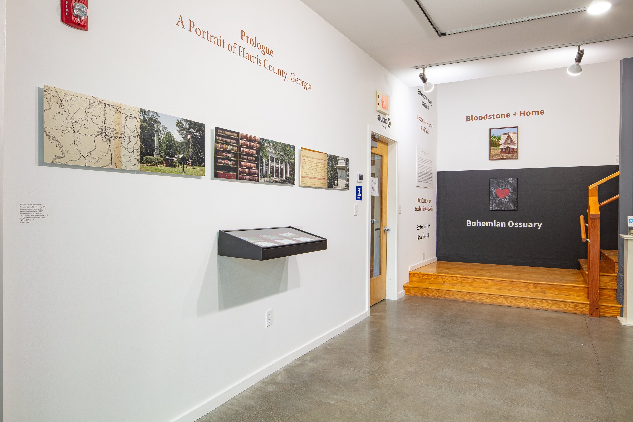 Bloodstone + Home installation view. photo credit: Sindayiganza Photography