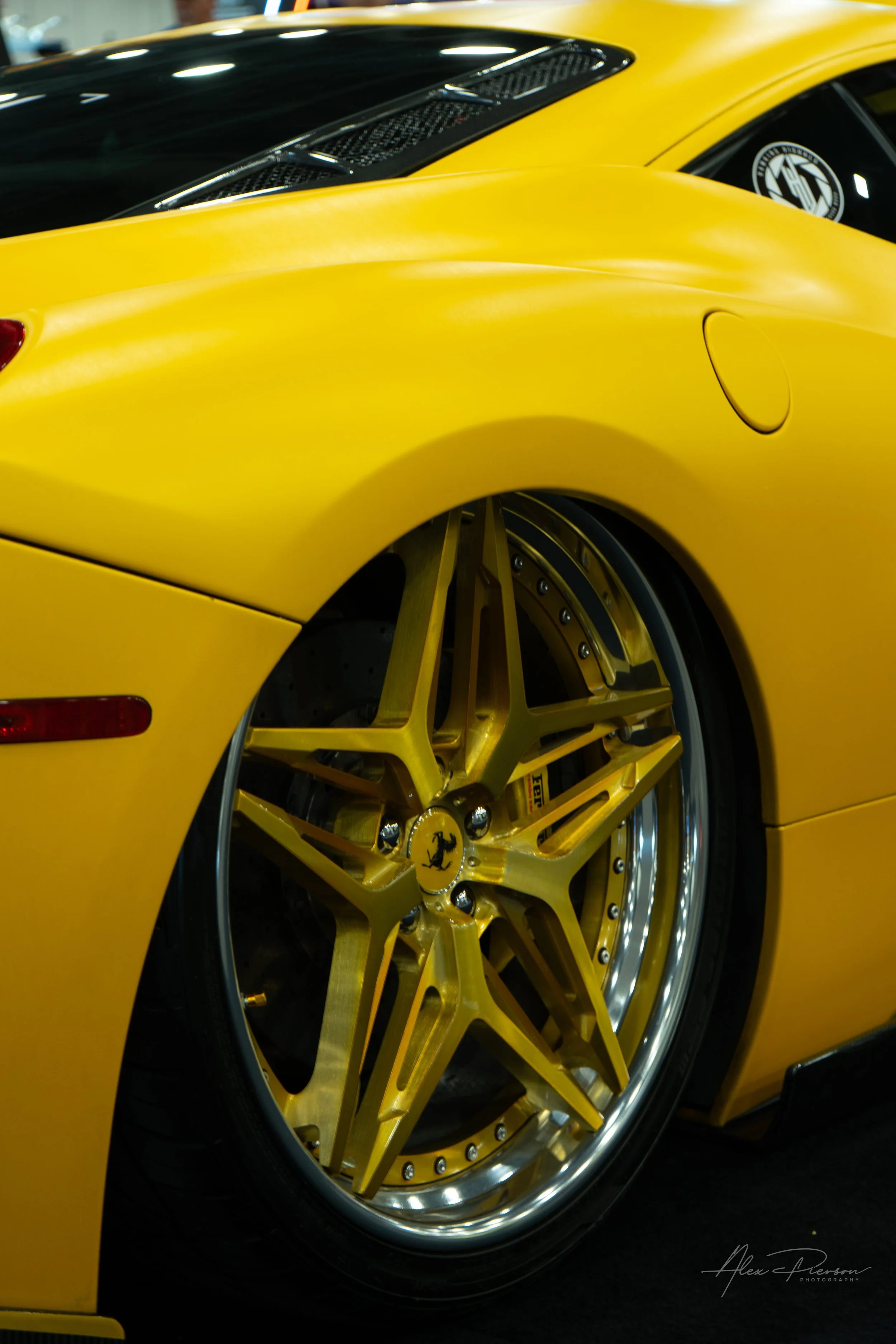 yellow-ferrari-458-italia-gold-custom-wheels-sema-las-vegas.jpg