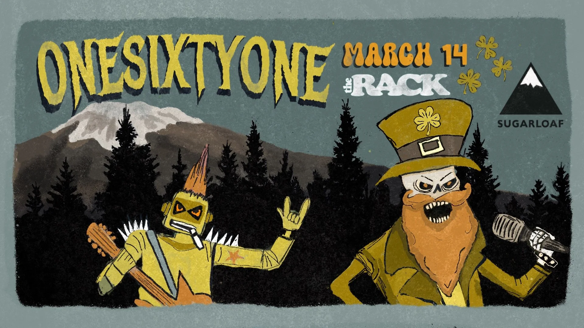 OneSixityOne Rock Gig Poster