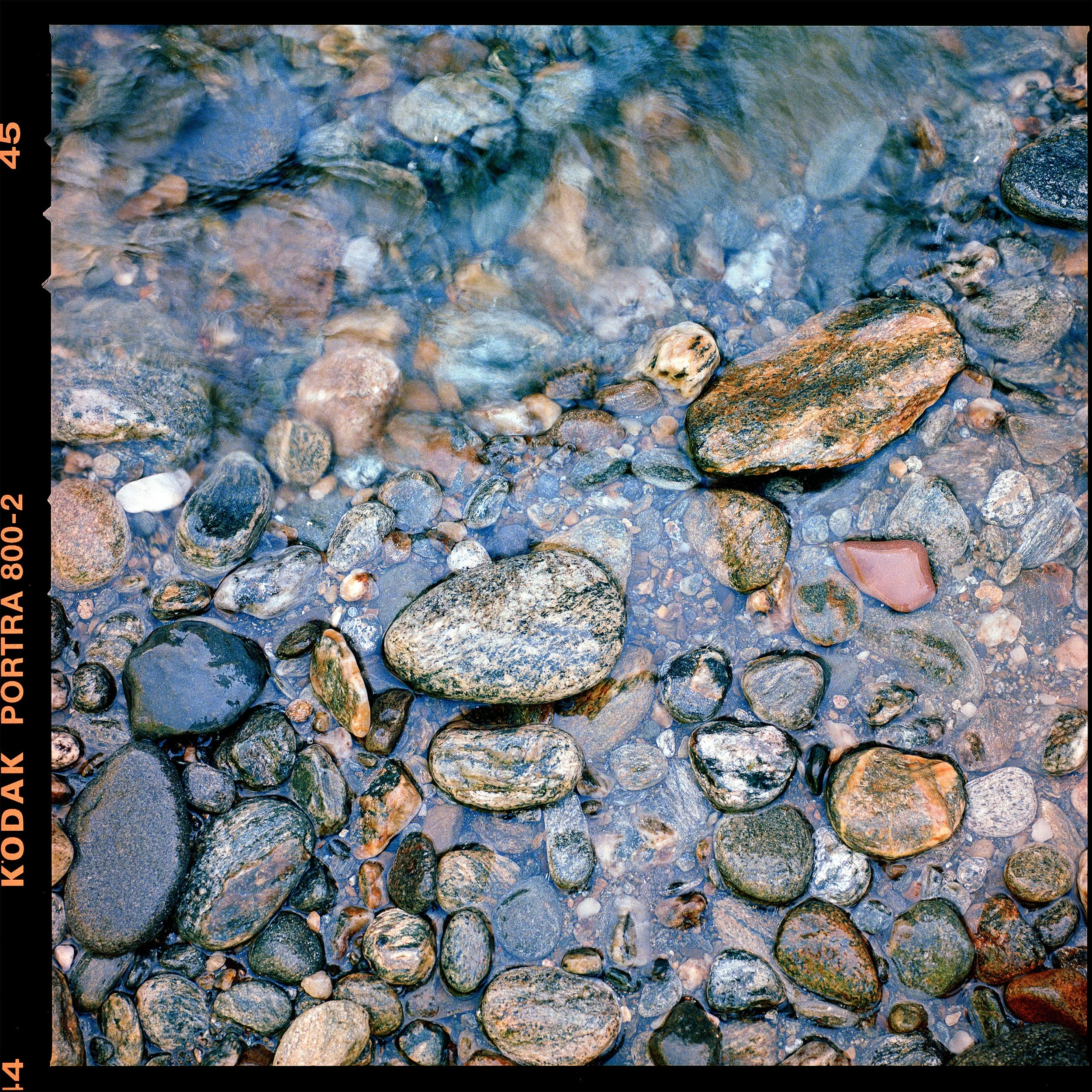 Skipping Stones — Kodak Portra 800