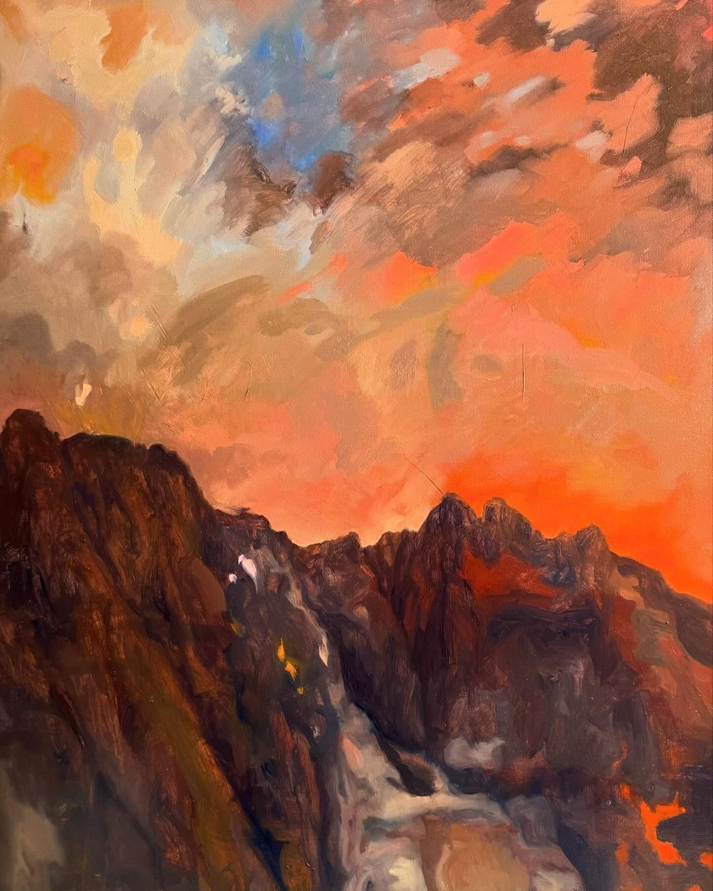 Por Debajo del Umbral de la Conciencia, 2024.
Oil on wood, 28’’x 22’’