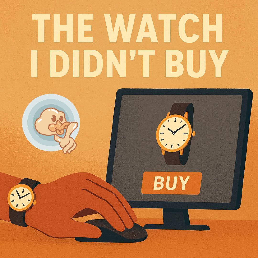 🚨 New Article 🚨 link in my bio

I was this close 🤏🏻 to buying another watch. Instead, I spent that money feeding families hit by SNAP cuts.

I spend a lot of time trying to dissect my role in watches and writing about luxury items (every watch is