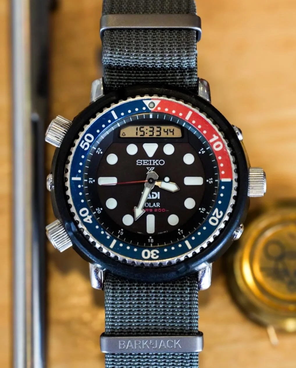 NWA! 

This is my, new to me, Seiko SNJ027 Arnie, and it&rsquo;s a watch I&rsquo;ve wanted to add to my collection for a couple of years now. Found someone selling for quite a low price, soooo, here it is. It&rsquo;s a recreation of the watch that Ar