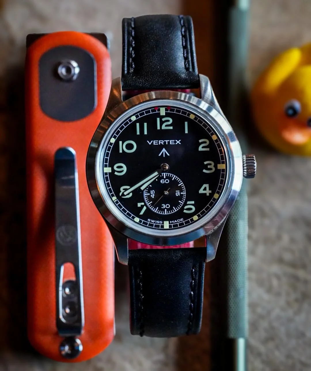 A slow Sunday morning, followed by a busy day to come. I&rsquo;m feeling it. And I&rsquo;m wearing my most versatile watch in my arsenal. My @vertexwatches m100A conforms to me and whatever I need to be in a day. I&rsquo;ve said it before, I&rsquo;ll