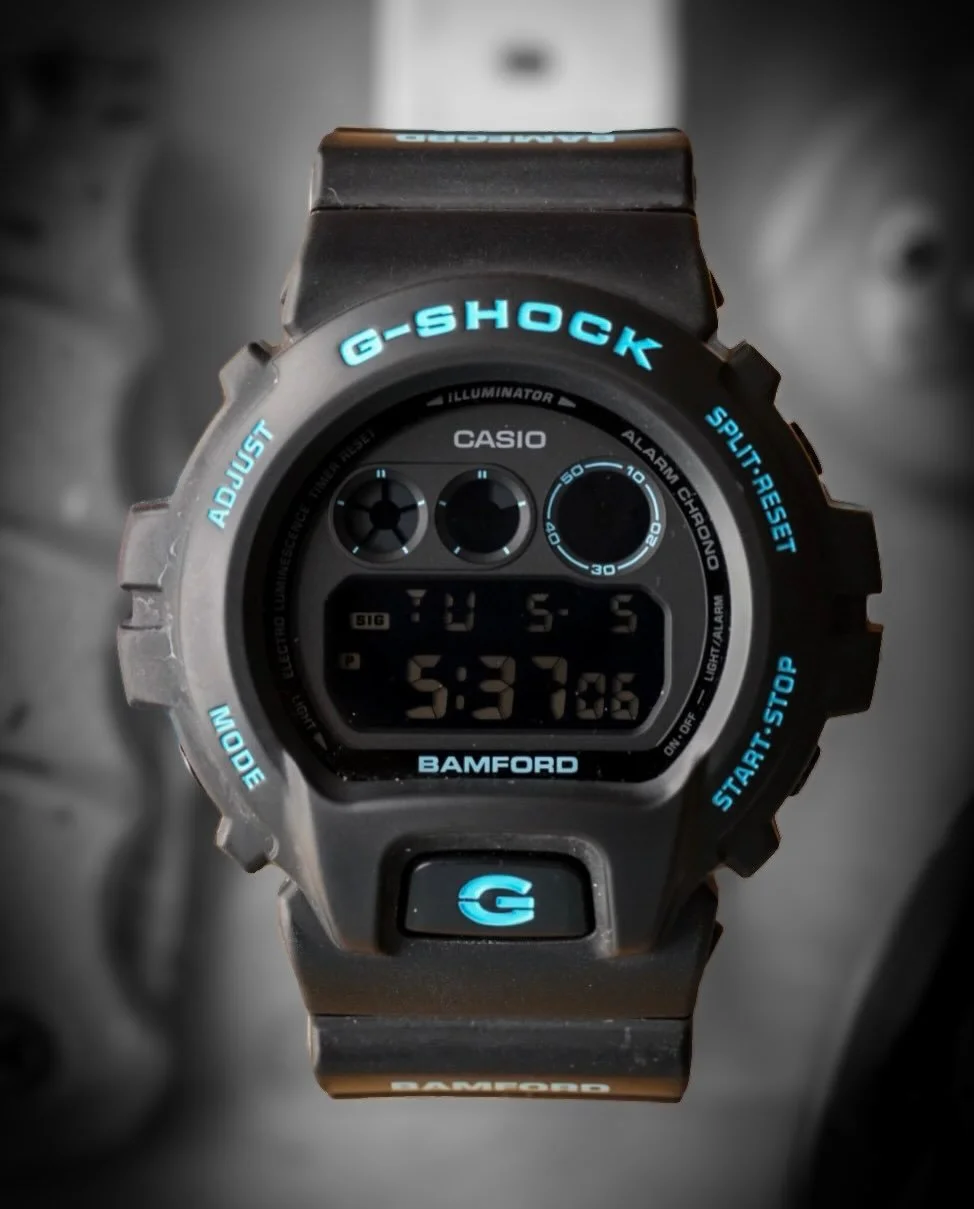 🖤🤍🩵 Very few things are as fun and freeing as the perfect G-Shock. I have two @bamfordwatchdepartment x @gshock_casio_official collabs, and I just dig them so much. To me they represent a lot of what&rsquo;s fun about this hobby.
1. And most impor