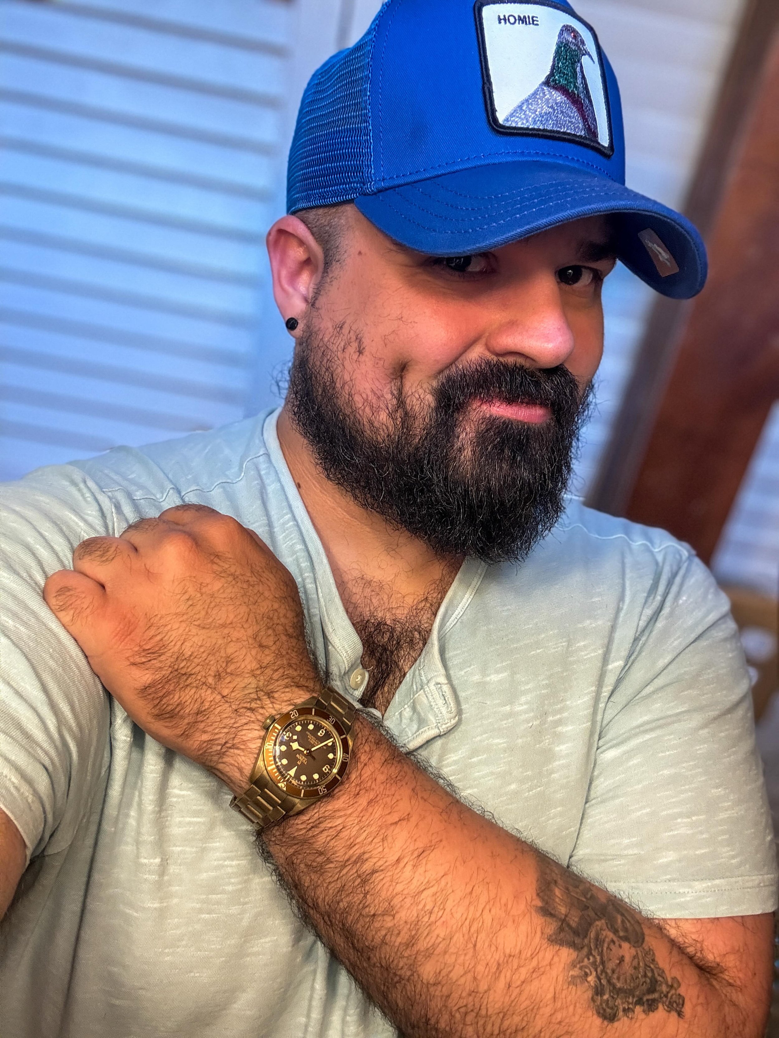 Already missing the mountains. I don&rsquo;t belong in the real world. 😩. Anywho, here&rsquo;s all the blue with my BB58 Bronze. 

Also, sorry, but not sorry, if it&rsquo;s early in the morning for you too and your sound is on 😈🤘🏻.

#ChrisPose #p