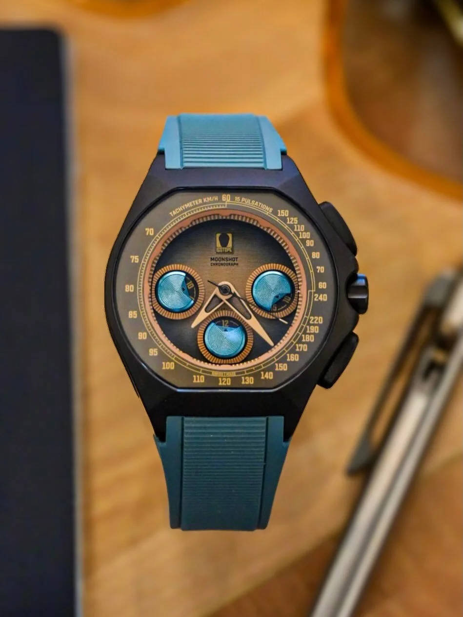In honor of @isotopewatches winning another award for their brilliant designs, this time the @aurochronosfestival innovation award for their new Ovni, I&rsquo;m posting their winner for the same award last year, and one of my favorite watches in my c