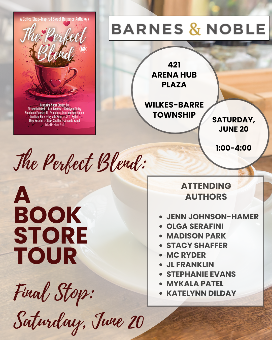 The Perfect Blend: Signing