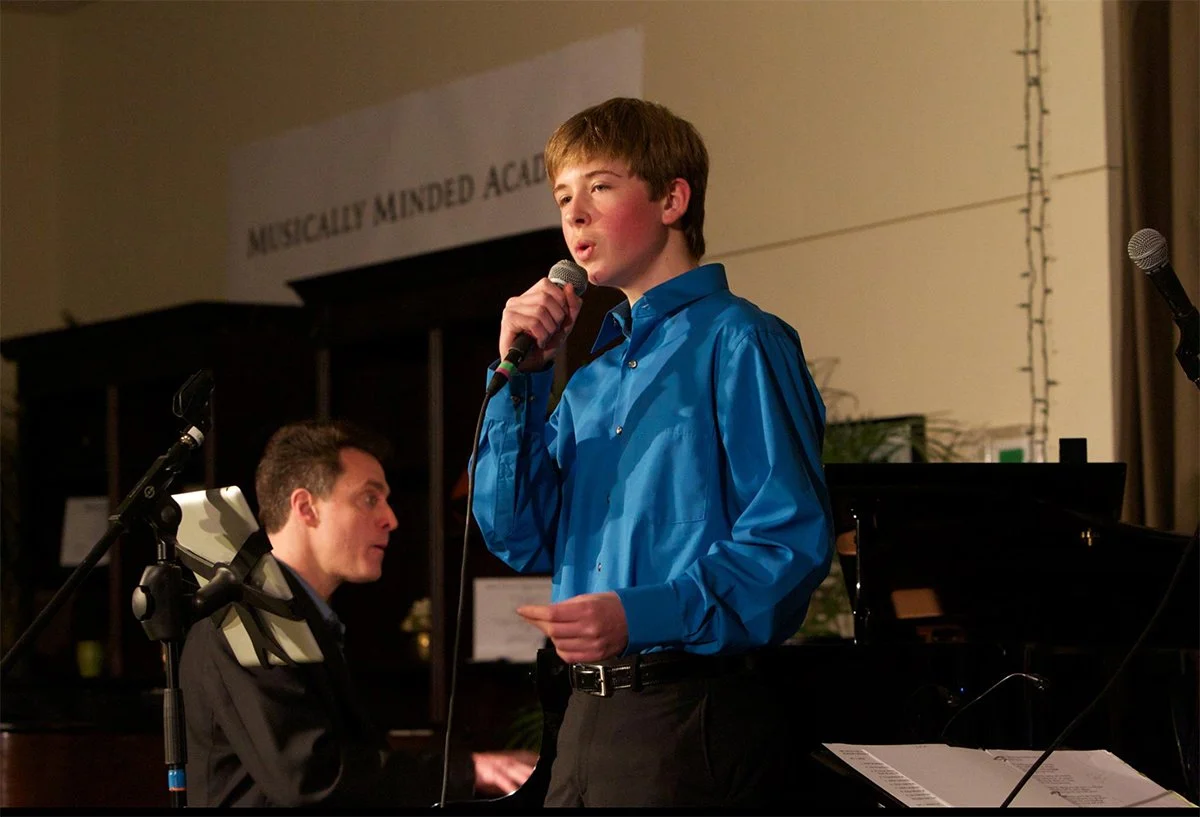 with Josh Tazman (singer/songwriter) at Musically Minded, Oakland, California, March 24th, 2013. (photo credit Mark Johann)