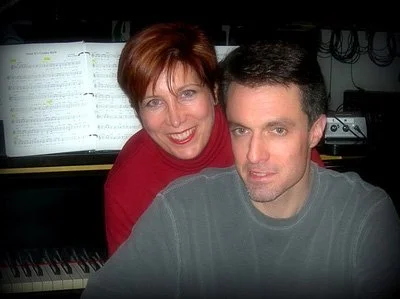 with vocalist Gina Harris at Bay Recording, Berkeley, California, November 26th, 2007.