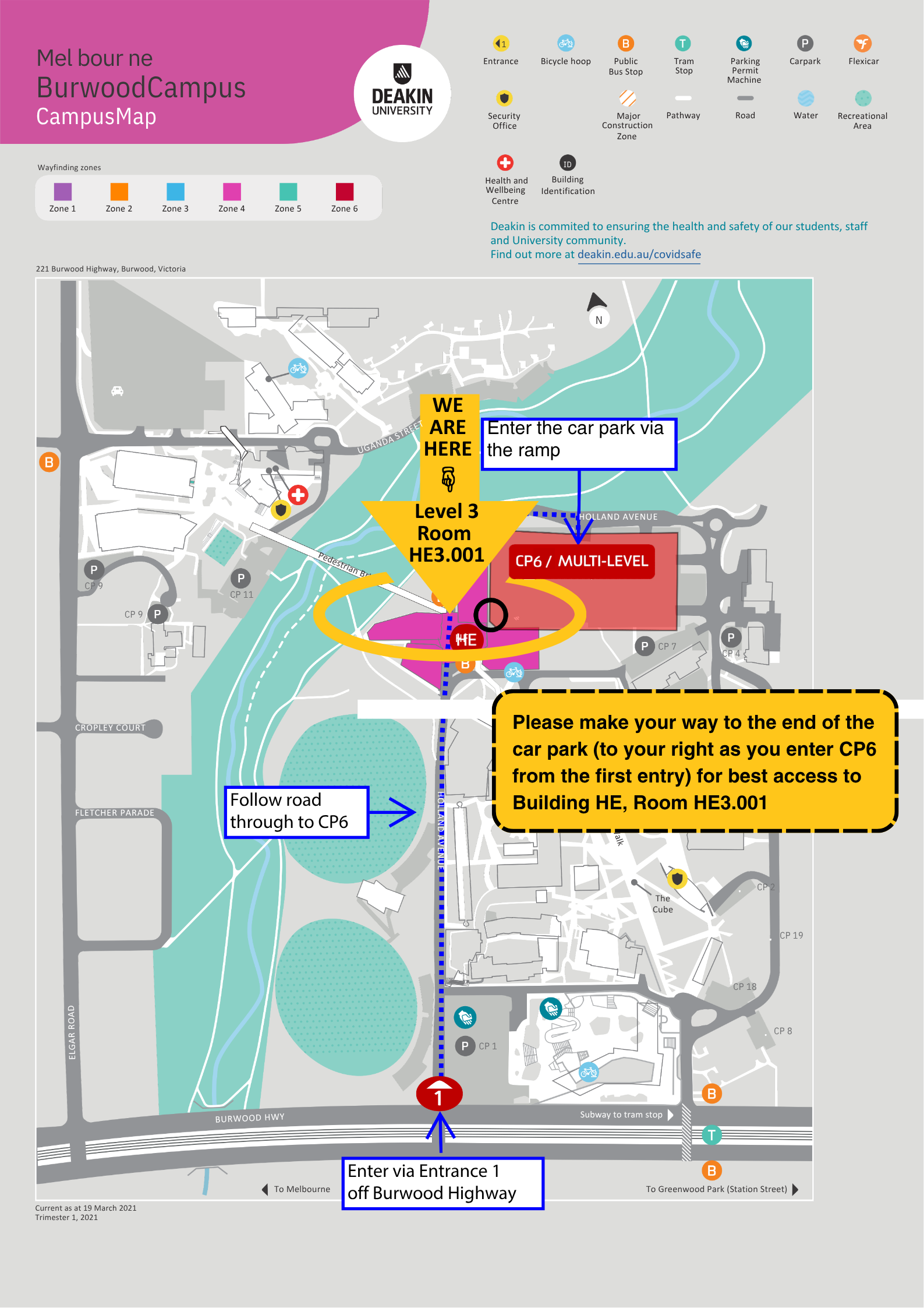 Burwood - Deakin Uni Map — Rocket Academy