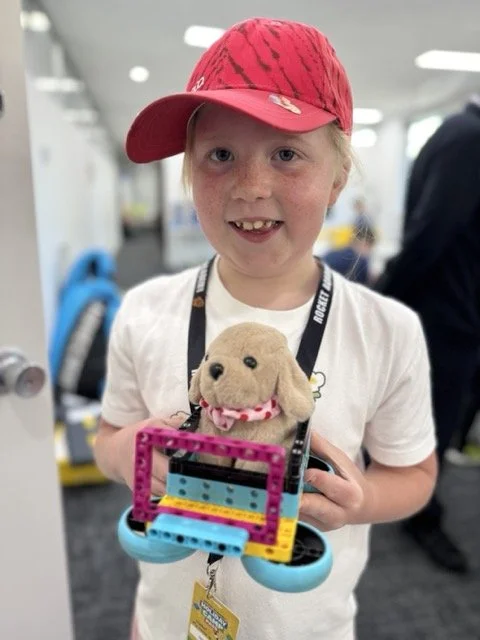 Rocket Academy Hawthorn Lego Robotics Happy Student with Teddy.jpeg