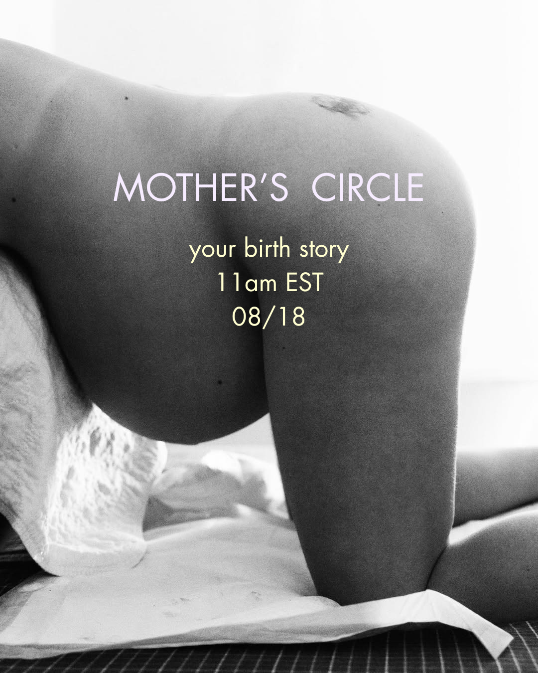 Mother's Circle 08/18