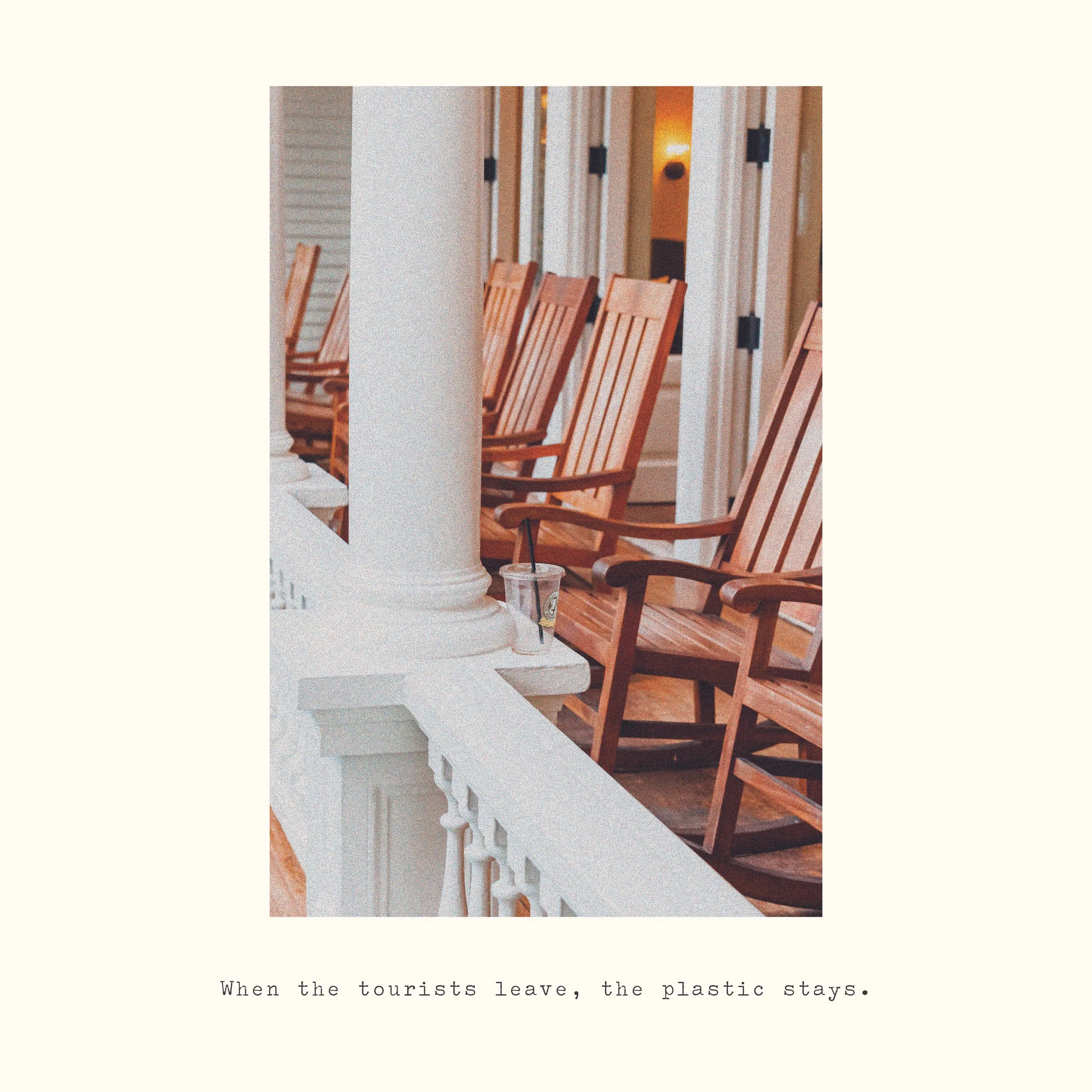 When the tourist leave the plastic stays.jpg