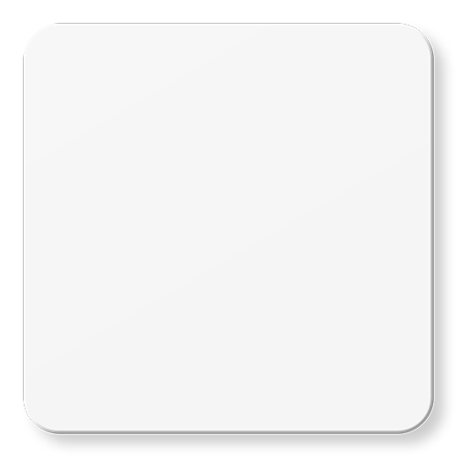 Empty white square with rounded corners and a black border