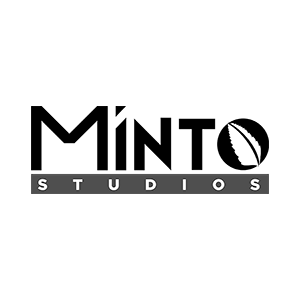 Logo for Yintu Studios featuring stylized black and white text with a leaf graphic in the letter 'U'.