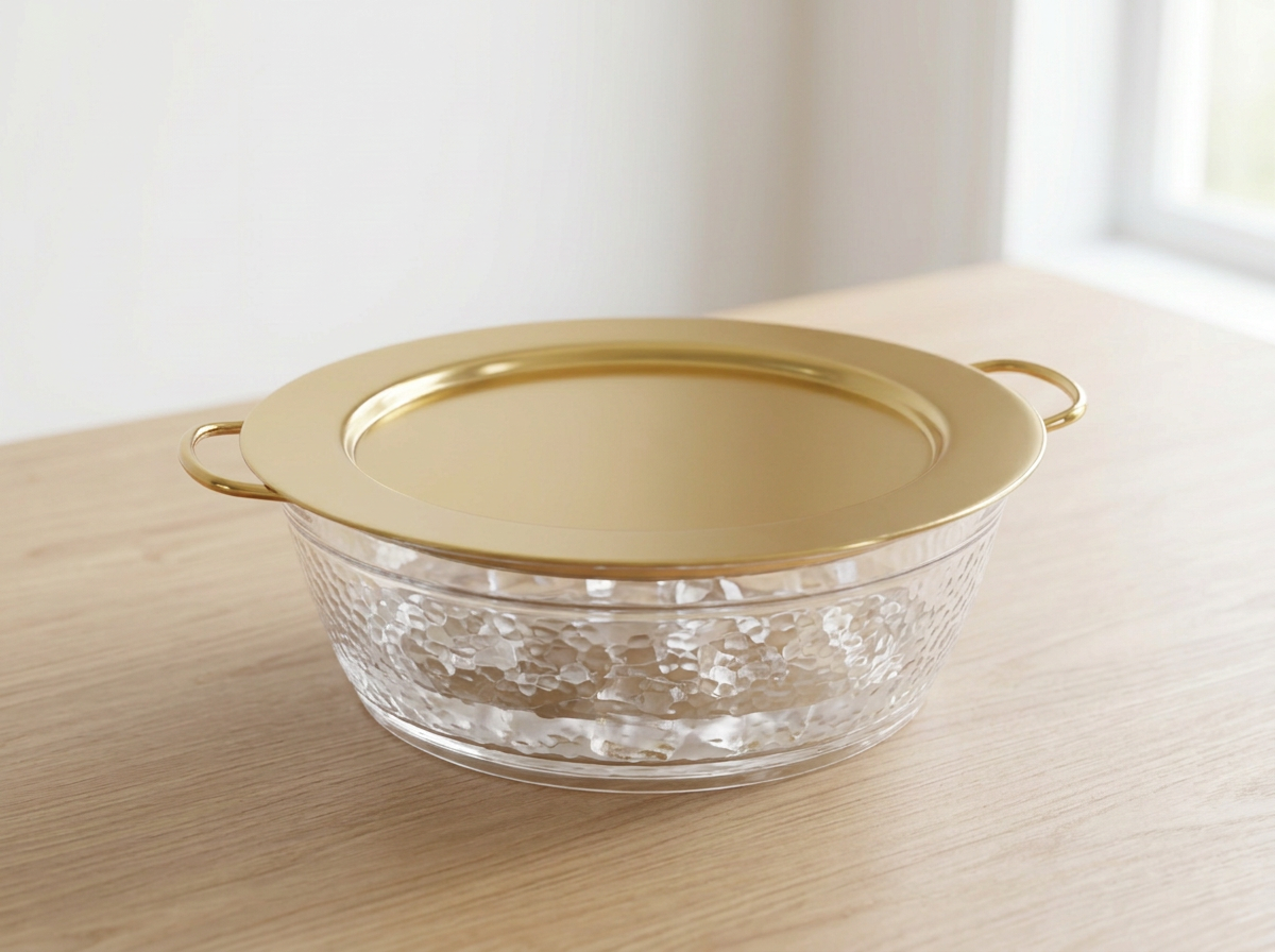 Gold & Acrylic Chill Tray
