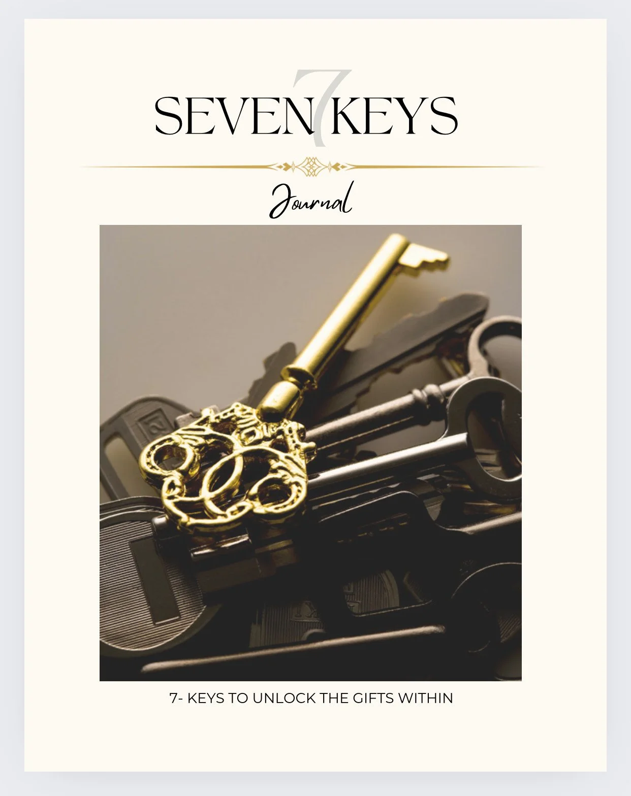 Seven 7 Keys: Journal w/ Keys