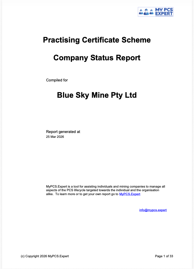 The easy way to manage Practising Certificate Scheme holders