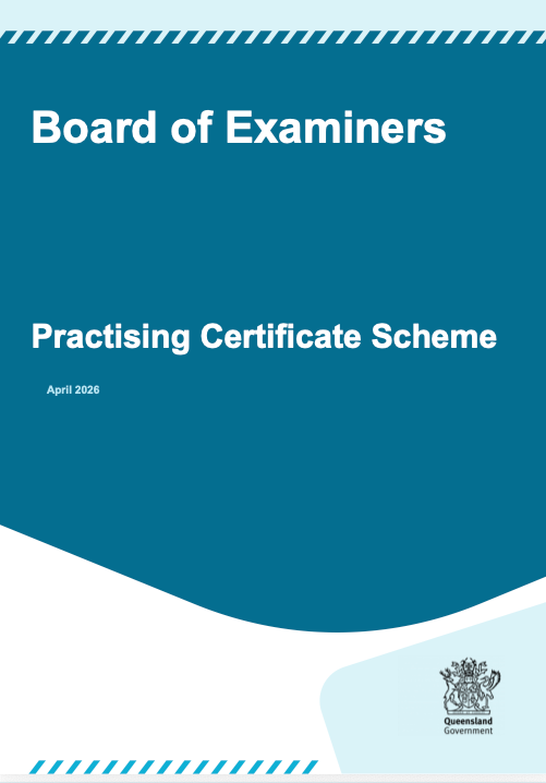 BoE Practising Certificate Scheme Guide (April 2026)