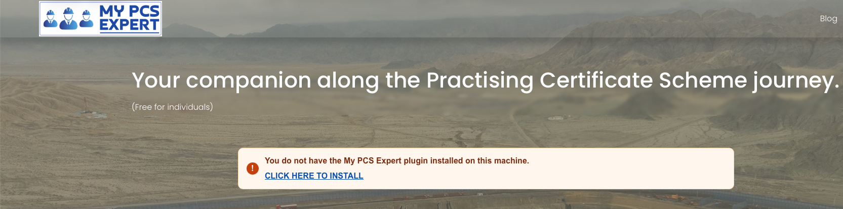 My PCS Expert NOT installed