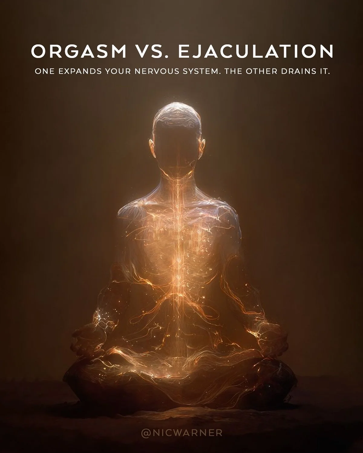 The most common fear around attempting semen retention is the idea that you would need to stop experiencing pleasure. 
When in fact the opposite is the case. 
Your orgasm and ejaculation are two separate bodily functions. Meaning you can have one w